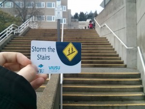 Die "Storm the Stairs" Karte